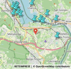 Mappa Via Alexander Fleming, 28053 Castelletto sopra Ticino NO, Italia (2.59071)
