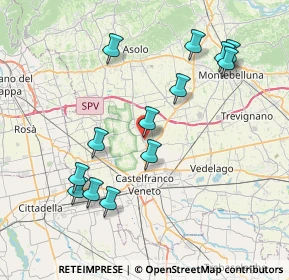 Mappa Via Ermenegildo Minato, 31039 Riese Pio X TV, Italia (8.01692)