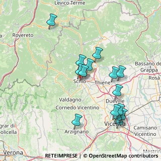 Mappa Vicolo L. Maddalena, 36015 Schio VI, Italia (15.33733)