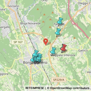 Mappa Via San Michele, 28021 Borgomanero NO, Italia (1.78917)