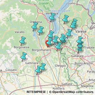 Mappa Via Borgarino, 28013 Gattico NO, Italia (15.419)