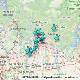 Mappa Via Mafalda di Savoia, 24123 Bergamo BG, Italia (8.05154)