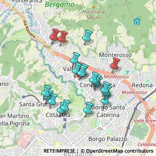Mappa Via Mafalda di Savoia, 24123 Bergamo BG, Italia (0.792)