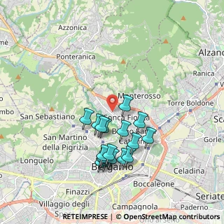 Mappa Via Mafalda di Savoia, 24123 Bergamo BG, Italia (1.74111)
