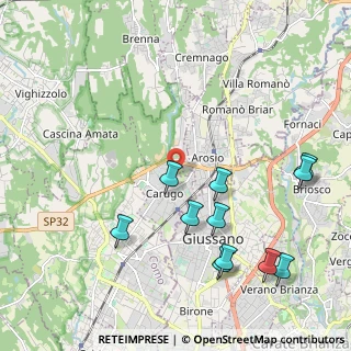 Mappa Via Addolorata, 22060 Carugo CO, Italia (2.34818)