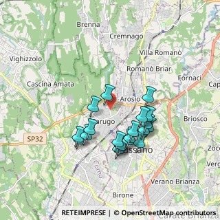 Mappa Via Addolorata, 22060 Carugo CO, Italia (1.5845)