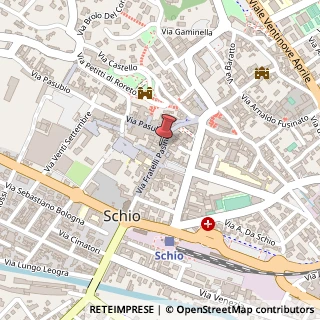 Mappa Via Fratelli Pasini, 24, 36015 Schio, Vicenza (Veneto)