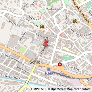 Mappa Via Fratelli Pasini, 49, 36015 Schio, Vicenza (Veneto)