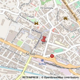 Mappa Piazza Statuto, 8, 36015 Schio, Vicenza (Veneto)