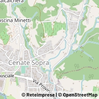 Mapa Cenate Sopra