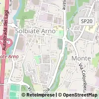 Map Solbiate Arno