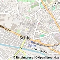 Mapa Schio