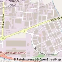Mapa Schio