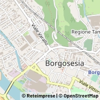 Kaart Borgosesia