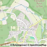 Térkép Comignago