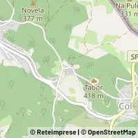 Mapa Monrupino