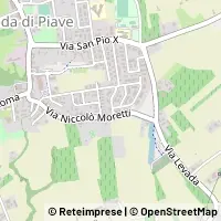 Hartă Breda di Piave
