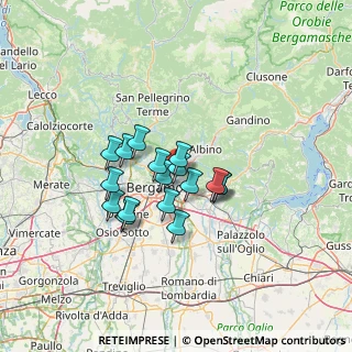 Mappa Via Franco Modigliani, 24020 Gorle BG, Italia (9.47588)