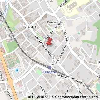 Mappa Corso Paolo Bernacchi, 53, 21049 Varese, Varese (Lombardia)