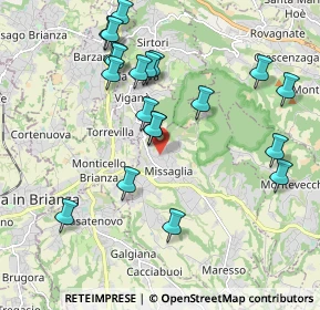 Mappa Via Piccardino, 23873 Missaglia LC, Italia (2.0515)