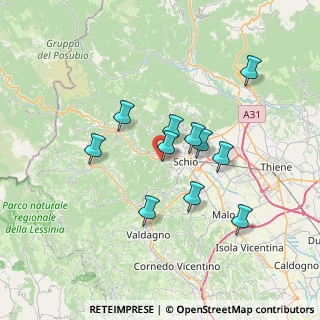 Mappa Viale dell' Industria, 36015 Torrebelvicino VI, Italia (5.96818)