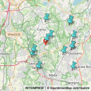 Mappa Via Cavour, 22060 Figino Serenza CO, Italia (4.20308)