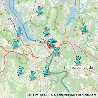 Mappa Via Monte Rosa, 28053 Castelletto sopra Ticino NO, Italia (4.78727)