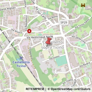 Mappa Via Monte Rosa, 11, 28053 Castelletto sopra Ticino, Novara (Piemonte)
