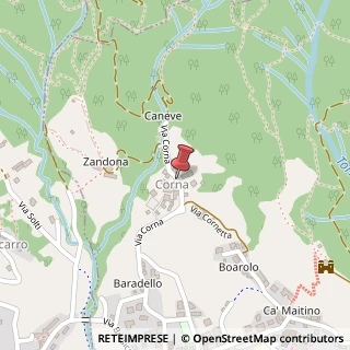 Mappa Via Corna, 1, 24039 Sotto il Monte Giovanni XXIII, Bergamo (Lombardia)