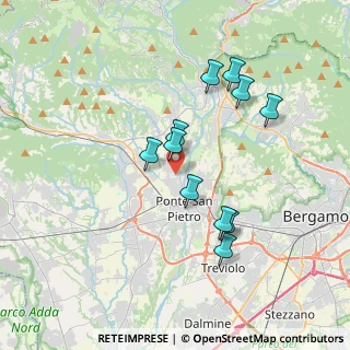 Mappa Via Bruno Locatelli, 24030 Brembate di Sopra BG, Italia (3.28091)