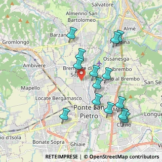 Mappa Via Bruno Locatelli, 24030 Brembate di Sopra BG, Italia (1.90857)