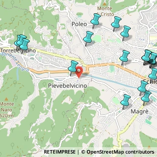 Mappa Via Maestro Mario Scapin, 36036 Torrebelvicino VI, Italia (1.625)