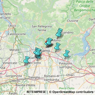 Mappa Via Maestri del Lavoro, 24020 Gorle BG, Italia (9.07833)