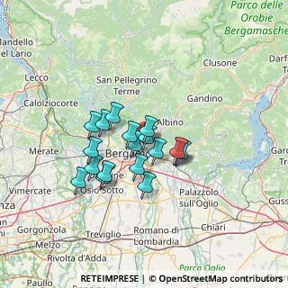 Mappa Via Maestri del Lavoro, 24020 Gorle BG, Italia (10.00167)