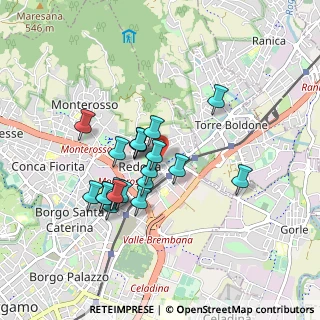 Mappa Via Giacomo Radini Tedeschi, 24121 Bergamo BG, Italia (0.729)
