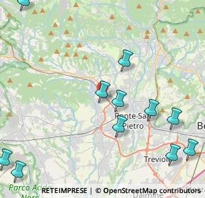Mappa Via Lombardia, 24030 Mapello BG, Italia (6.17214)