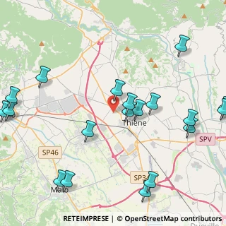 Mappa Via Giacomo Leopardi, 36010 Zanè VI, Italia (5.6275)