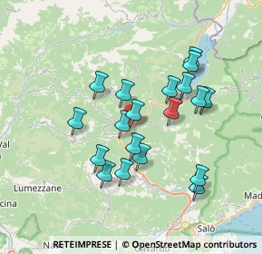 Mappa Via San Sebastiano, 25078 Vestone BS, Italia (6.35105)