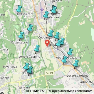 Mappa Via della Resistenza, 21049 Tradate VA, Italia (2.34789)