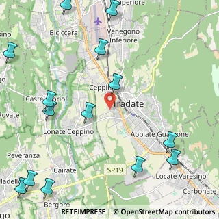 Mappa Via della Resistenza, 21049 Tradate VA, Italia (3.10714)