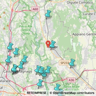 Mappa Via della Resistenza, 21049 Tradate VA, Italia (6.5615)