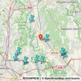 Mappa Via della Resistenza, 21049 Tradate VA, Italia (5.23273)
