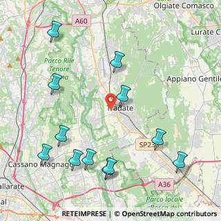 Mappa Via della Resistenza, 21049 Tradate VA, Italia (5.01583)