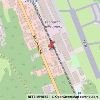 Mappa Via Sempione, 26, 21029 Vergiate, Varese (Lombardia)