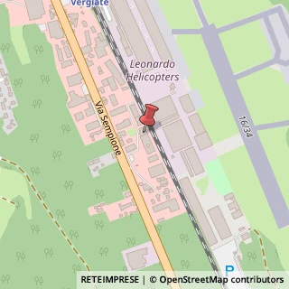 Mappa Via Sempione, 28A, 21029 Vergiate, Varese (Lombardia)