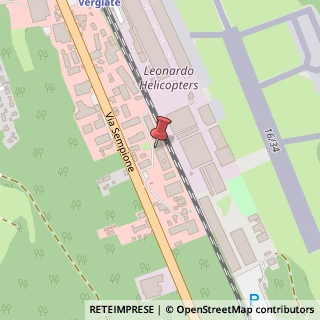 Mappa Via Sempione, 26/H, 21029 Vergiate, Varese (Lombardia)