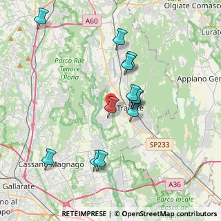Mappa Via Marmolada, 21050 Lonate Ceppino VA, Italia (3.58333)