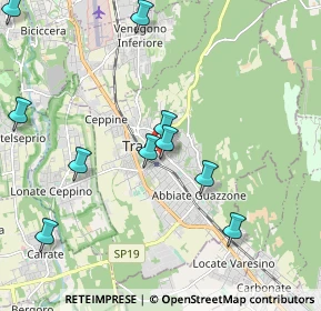 Mappa Via Zini, 21049 Tradate VA, Italia (2.64)