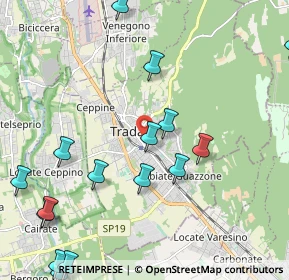 Mappa Via Zini, 21049 Tradate VA, Italia (3.0285)