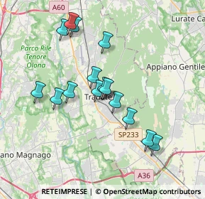 Mappa Via Zini, 21049 Tradate VA, Italia (3.19733)